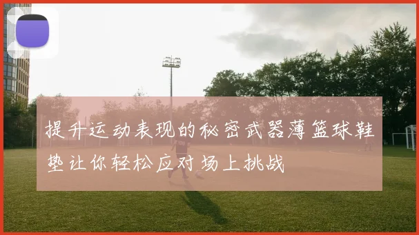 提升运动表现的秘密武器薄篮球鞋垫让你轻松应对场上挑战